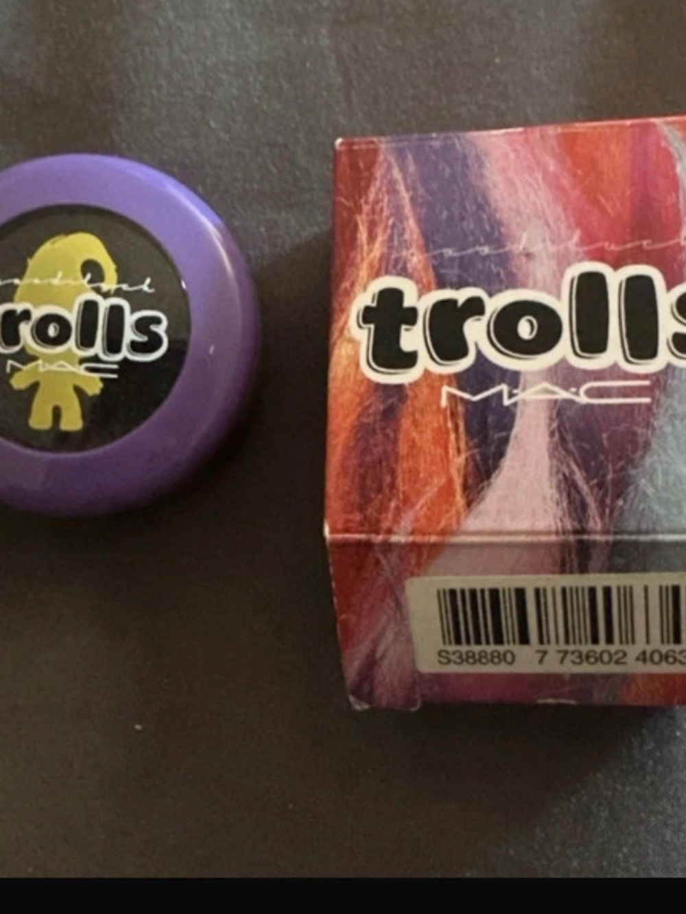MAC Cosmetics Trolls Black Tied Eye Shadow Makeup